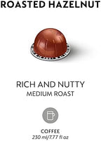 Nespresso Capsules Vertuo, Roasted Hazelnut, Medium Roast Coffee, 30 Count Coffee Pods, Brews 7.8oz.