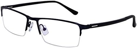 Mens Womens Everyday Use Metal Frame Half Rim Unisex Reading Glasses