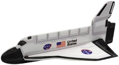 Zugar Land Space Shuttle Foam Gliders (5") Outer Space Cosmos Flying Toys. Plane Fun Jet (Six Gliders)