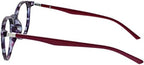 OPULIZE MET Reading Glasses for Women Men, Slim Round Frame with Spring Hinges and Scratch Resistant, Purple,Green +3.5 (Pack of 2)