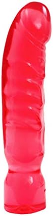 Doc Johnson Crystal Jellies - 12 Inch Big Boy - Pink