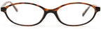LJCZKA Oval Blue Light Blocking Glasses for Women Men Retro Small Oval Frame Y2K Cat Eye Computer Eyeglasses Clear Lens