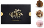 Godiva Signature Truffle Gift Box, Belgian Dark and Milk Chocolates with Ganache Center, Gourmet Gift for Birthdays, Holidays, Kosher, 15 Pc
