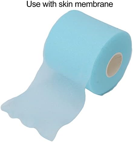 Foam Underwrap Athletic Pre Wrap Tape for Hair Foam Underwrap Tape Sports Pre-wrap Athletic Tape Underwrap for Hair Ankle Wrists Knees Sports,2.56in x 88.58ft(Azul)