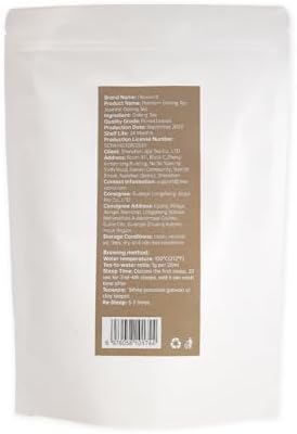 iTeaworld Jasmine Oolong Loose Leaf Tea, Fujian Anxi Tieguanyin Whole Leaf, Natural Jasmine Aroma, No Sugar & Additives, Hot & Cold Brew, Sealed Bag, 3.52oz