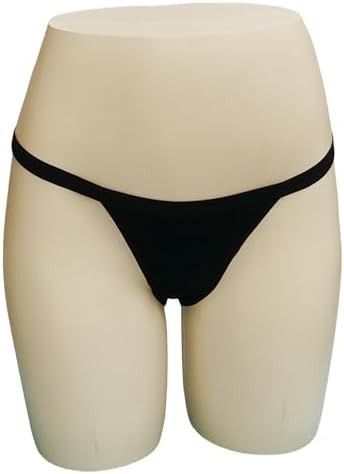 5 Pack Women's Black White Red Panties Cotton Spandex Thongs Underwear G-strings