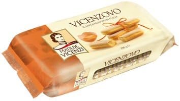 Vicenzi: " Vicenzovo " Savoiardi Ladyfingers 200gr - pack of 4 - total 28.21 oz [ Italian Import ]