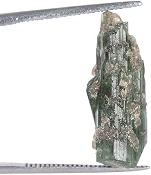 GEMHUB Rare Raw Rough Brazilian Green Tourmaline Uncut Healing Crystal 3.40 ct Loose Gemstone EGL Certified