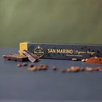 ‘San Marino’ Organic Italian Lungo for Nespresso | 100 Organic Aluminum Capsules | Eco-Friendly Medium Roast | 100% Nespresso Compatible Pods | Fairtrade