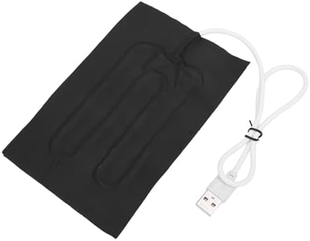 USB Cloth Heater Fast Heat Up, 5W Power Output, Portable Hand Warmer for Scarf, Cup, Pet Mat, Cloth Material, 15.4x10cm, 5V 1A