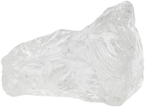 Amazing Gemstone 2 Pieces Premium Grade Clear Quartz Raw Crystals and Healing Stones, Natural Rocks for Tumbling and DIY Raw Stones and Crystals