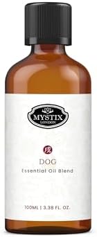 Mystix London | Dog - Chinese Zodiac Essential Oil Blend 100ml - for Diffusers, Aromatherapy & Massage Blends | Perfect as a Gift | Vegan, GMO Free