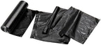 TYPLASTICS Trash Can Liner - Wholesale 1000 Count Black Garbage bags on Perforated Roll 7-10 Gallon Multipurpose for Office Bathrooms Business Home Commercial and Industrial Needs 24" x 24"