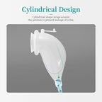 Wearable Urinal for Men,Protable Male Urine Collection Bag，Reusable Silicone Urine Bag，Urinary Drainage Bag System,Elderly Urinal with Urine Bags(2000 ML*1+1000 ML*2) for Bedridden Patients
