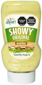 Zafran Salsa Showy Original 390gr y Salsa Showy Ajo 390gr (2 Pack) Showy Zafran Sauce, Showy Garlic Sauce, Colombian Showy Sauce, Showy Safran Sauce, Showy Garlic