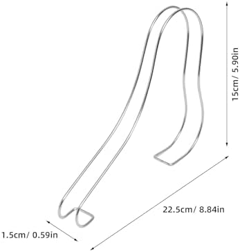Amosfun 4pcs Sandal Shoe Display Stand Insert Supports Shaper Forms for Women Sandals High Heel Shoes 8.85 X 5.90 X 1.18 Inch