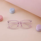 Cyxus Blue Light Glasses Men Women Reduce Eye Strain UV Blocking for Office Work Computer Screen 8082