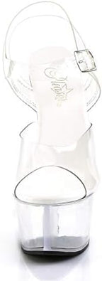 Pleaser Women's Asp608/c-b/c Platform Sandal