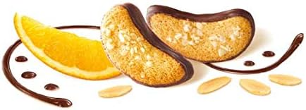 Kambly DeLuxe Swiss Cookies - ORANGE INTENSE - 100gr / 3.52oz bar (5 Boxes PACK)