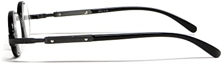 Calabria R314/R501S Round Metal Reading Glasses Men Women Professor Eyeglasses Vintage Readers Classic Stylish Retro Fashion