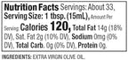 DeLallo, Castelvetrano Extra Virgin Olive Oil, 16.9 Ounce Squeeze Bottle, (3 Pack), Made in Italy, Made with 100% Sicilian Olives, For Cooking and Drizzling, All Natural, Non-GMO
