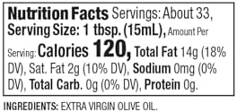 DeLallo, Castelvetrano Extra Virgin Olive Oil, 16.9 Ounce Squeeze Bottle, (3 Pack), Made in Italy, Made with 100% Sicilian Olives, For Cooking and Drizzling, All Natural, Non-GMO