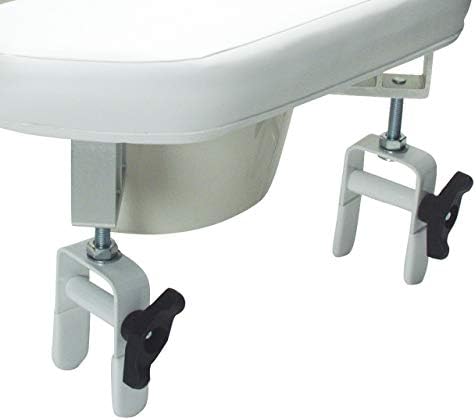 Graham-Field 6497A Lumex Raised Toilet Seat Riser, Padded & Cushioned, Fully-Adjustable Height & Angle