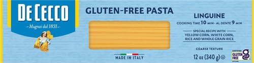 De Cecco Linguine Gluten Free, 12 Ounces (Pack of 1)