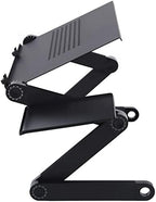 Over-Bed Tables, Sofa Bed Work Meal Tray Adjustable Portable Folding with Drawer and Cooling Holes Work Meal Tray for Home Office(480 * 245)