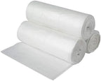 Aluf Plastics 45 Gallon Trash Bags, 40" x 46" , White (Pack of 100) - For Bathroom, Household, Office, and Lightweight Garbage - Coreless Rolls