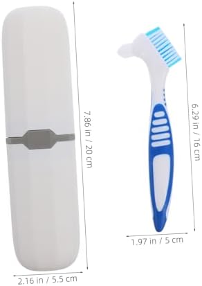 Travel Essentials Toiletries Denture Brush Storage Box Toothbrush Cover Holder for Travel