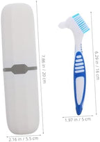Travel Essentials Toiletries Denture Brush Storage Box Toothbrush Cover Holder for Travel