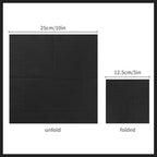 200 Pack Cocktail Napkin 2-Ply Dessert Napkins Folded 5 x 5 Inches Disposable Napkins for Dinner Wedding Birthday Party Bridal Anniversary Reception Event (200, Black)