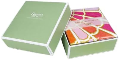 Caspari Color Wheel Boxed Paper Cocktail Napkins, 40 Per Box