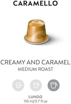 Nespresso Capsules Original Line, Caramello, Medium Roast Espresso Coffee, 50 Count Espresso Coffee Pods