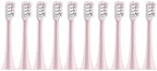 Artemisia Replaceable Toothbrush Head Compatible with Xiaomi Soocas X5 X3 X3U SOOCARE Electric Toothbrush Soft Dupont Bristle Replacement Head 4/10pcs (Color : 10 Pink)