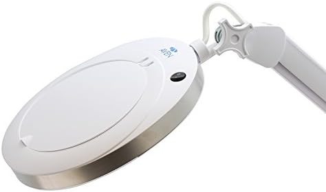 Aven ProVue Superslim LED Magnifying Lamp, 5 Diopter [2.25x]