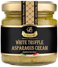 La Rustichella - White Truffle Asparagus Cream Spread - 100% Made in Italy | Gluten-Free, Cholesterol-Free (3,2 oz (90 gr))