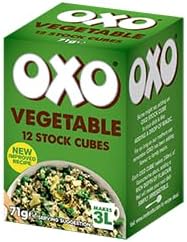 Oxo Vegetable 12 Cubes 71g x 6 Pack