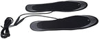 2Pcs Heated Shoe Insoles EVA USB Charging Tailorable 35 to 44 Yards Soft Even Heating Insoles