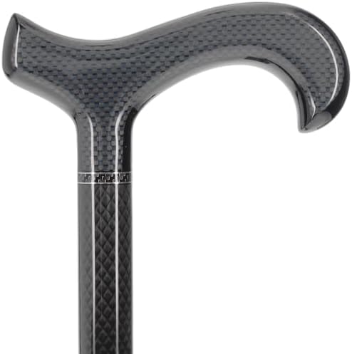 Royal RC Canes Stylish Walking Sticks – Derby Walking Canes with Mesh Carbon Fiber Shaft – Colorful Best Gift for Men and Women Comfortable Lightweight & Safe to Walk.