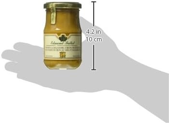 Honey Balsamic Mustard Fallot French Miel et Vinaigre Balsamique Mustard 7.4oz jar, One