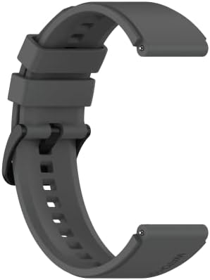 INF Silicone Watch Band for Huawei Watch GT3/GT3 Pro/GT2 Pro/GT2 46mm, Soft 22mm quick release Wrist Strap for Women/Men, Adjustable Breathable Sport Replacement Band with Metal Clasp