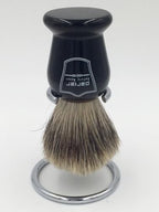 Chrome Shaving Brush Stand from, Prolong Shave Brush Life with this Stand by Drying with the Bristles Facing Down