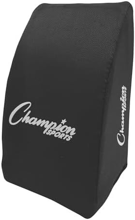 Champion Sports Catcher’s Knee Supports – Durable, Ergonomic Catchers Equipment for Comfort & Knee Protection – 2 Sizes - for Players Under 5”7 and Players Over 5'8"