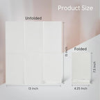 Stylish White and Silver Napkins - 100 Disposable White Paper Dinner Napkins for Bridal Shower or Wedding - 7.5 x 4.25 Inch Serviettes for Parties and Events