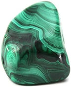 Malachite Crystal, Malachite Stone, Crystals for Witchcraft, Crystals and Healing Stones, Chakra Stones(25-45mm)