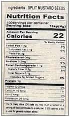 Shreeji Rai Kuriya (Split Mustard Seeds) 400g/14 Oz)