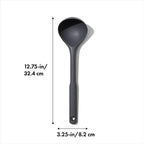 OXO Good Grips Silicone Everyday Ladle, 719812689807, Peppercorn, One Size