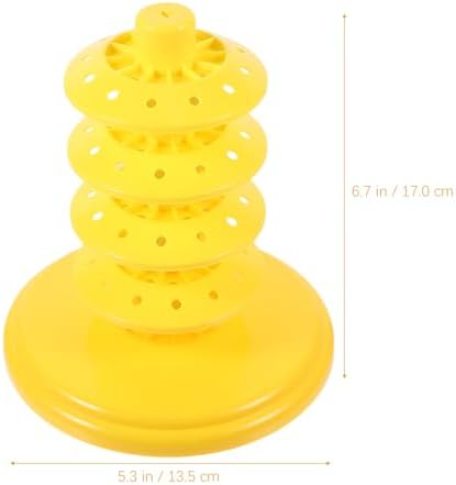 PRETYZOOM Adjustable Lollipop Display Stand 4-Layer Candy Holder Desktop Rack for Birthday Party Wedding Dessert Shop Marshmallow Display